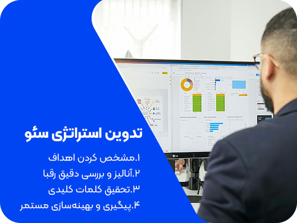 تصویر تدوین استراتژی سئو