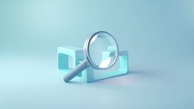 Pngtree minimalistic search bar element 3d rendered illustration on light blue background image 3677203