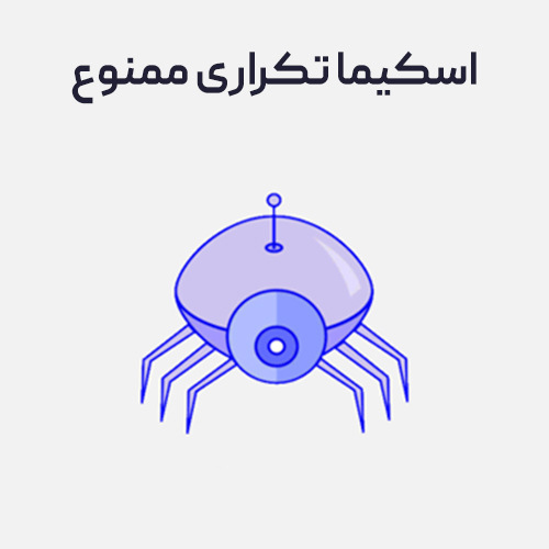 اسکیمای تکراری در صفحات مختلف ایجاد نکنید